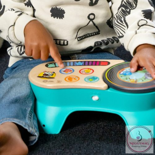BABY EINSTEIN Zenélő játék Gramofón DJ Discovery™ Magic Touch™ HAPE 6hó+