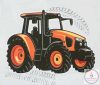 Rövid ujjú baba body traktor mintával, 74-es