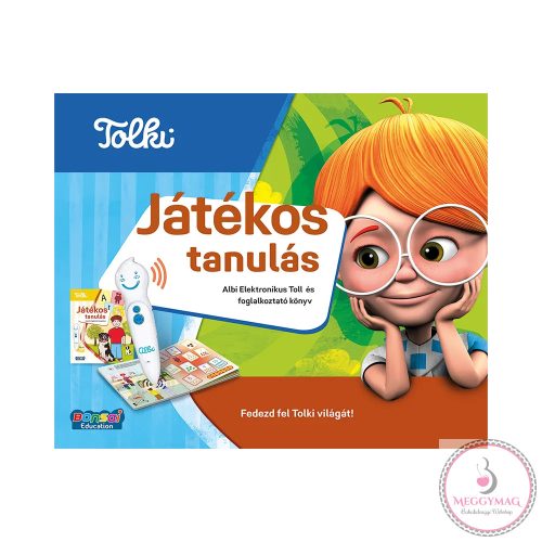Játékos tanulás: Tolki hangoskönyv készlet interaktív beszélő tollal!