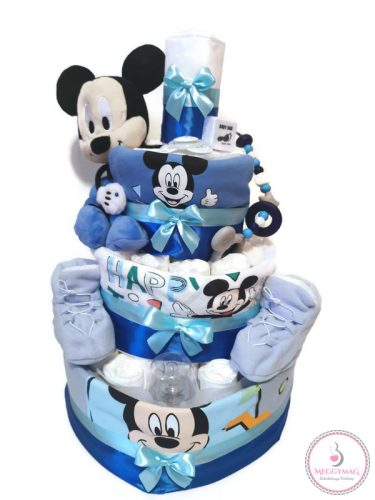 Csupa Mickey pelenkatorta extra 