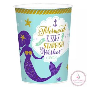 Sellő mintás műanyag pohár - 473 ml UTOLSÓ DARAB! 