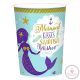 Sellő mintás műanyag pohár - 473 ml UTOLSÓ DARAB! 