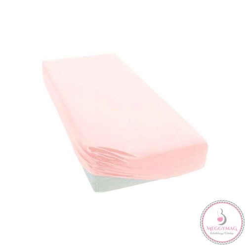 Gumis lepedő bölcsőbe – 40×90 cm – Rózsaszín 
