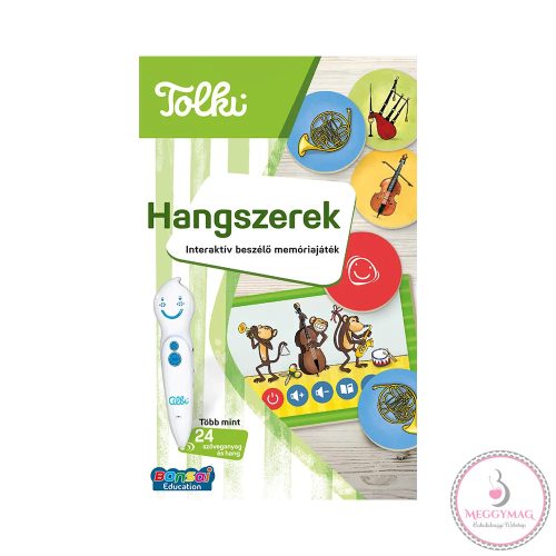 Hangszerek : Interaktív beszélő memóriajáték Tolki