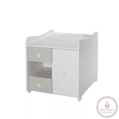 Lorelli MiniMax kombi ágy 72x190 - White / Milky Green 
