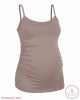 Spagettipántos kismama top – mogyoró M