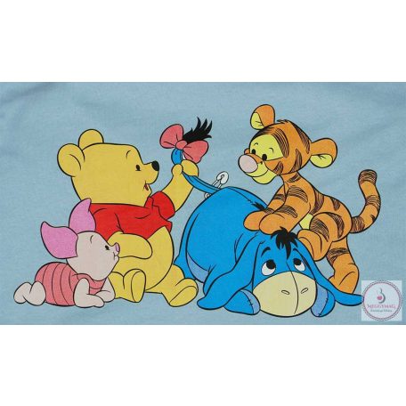 Disney Micimackó és barátai gumis lepedő kék 60*120 - 70*140