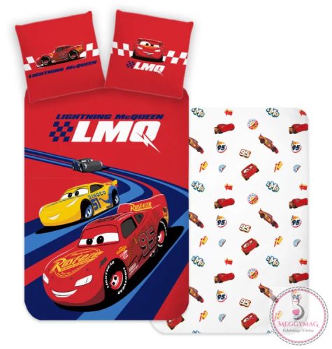 Disney Verdák Racing Hero gyerek ágyneműhuzat 100×135 cm, 40×60 cm