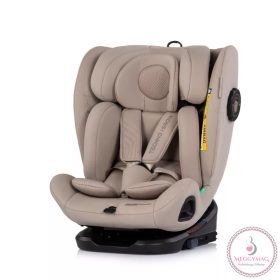 Chipolino Techno iGrow autósülés Isofix 40-150cm - latte 