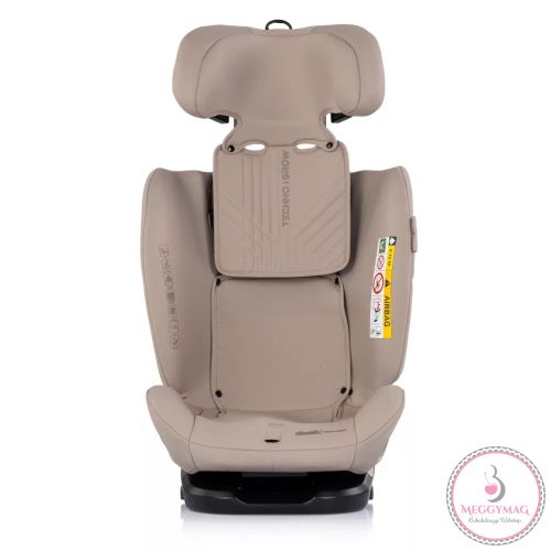 Chipolino Techno iGrow autósülés Isofix 40-150cm - latte 