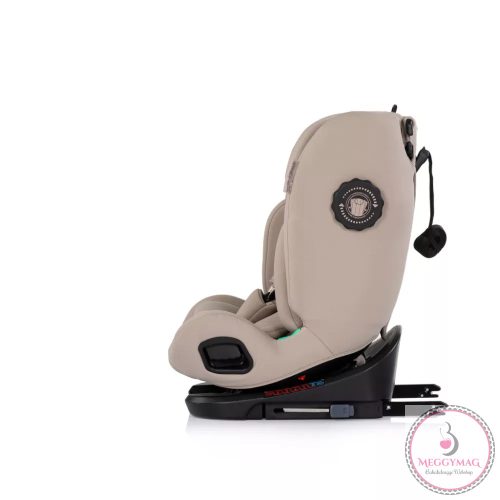 Chipolino Techno iGrow autósülés Isofix 40-150cm - latte 