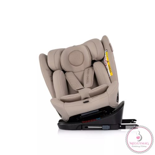 Chipolino Techno iGrow autósülés Isofix 40-150cm - latte 