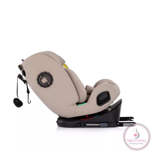Chipolino Techno iGrow autósülés Isofix 40-150cm - latte 