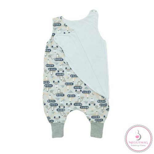 Vaganza oldalt zippes pamut tipegő hálózsák (SZ.U) - munkagép/szürke/92