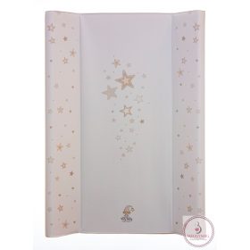 Merev pelenkázó lap 50*70 cm bézs csillag 