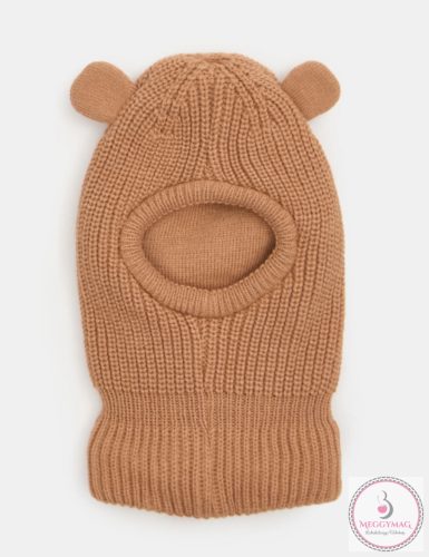 Kötött téli sapka űrhajós fazon 46-48 cm 