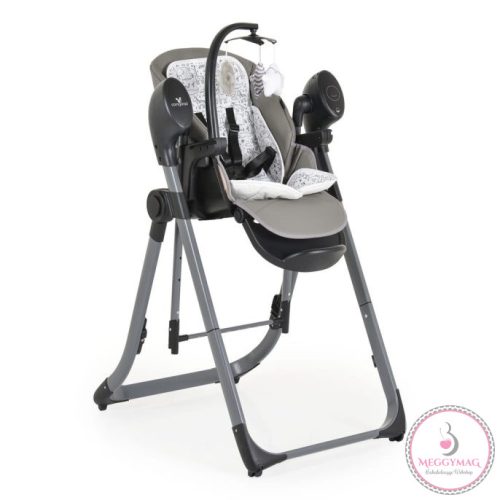 CANGAROO NIRVANA 2in1 etetőszék és hinta SZÜRKE 