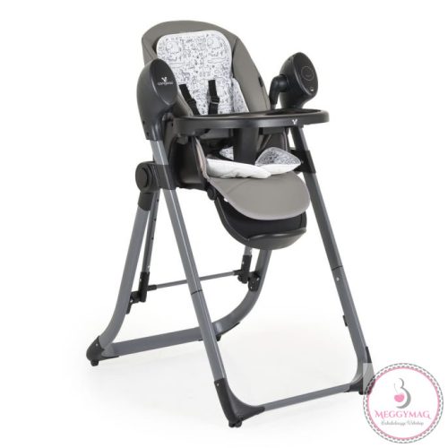 CANGAROO NIRVANA 2in1 etetőszék és hinta SZÜRKE 