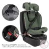 Lorelli Capella autósülés ISOFIX 40-150cm - Pink
