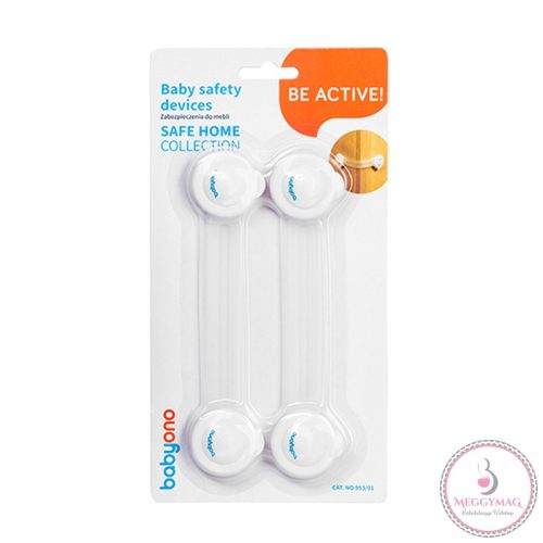 BabyOno univerzális zár 2db 953/01 --fehér