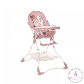 Lorelli Bonbon fix etetőszék - Beige Rose rabbits 2021
