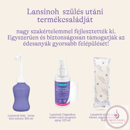 Lansinoh szülés utáni hűsítő, regeneráló betét 8db
