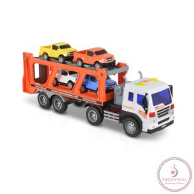   Moni KISAUTÓ autómentő 4 kisautóval 1:16 SÁRGA/FEHÉR, KÉSZLETEN A BOLTBAN!