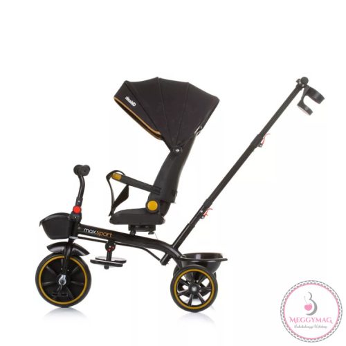 Chipolino Max Sport tricikli kupolával - Noir