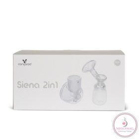   SIENA elektromos és kézi mellszívó 2in1, tölthető, 210ml, KÉSZLETEN A BOLTBAN!