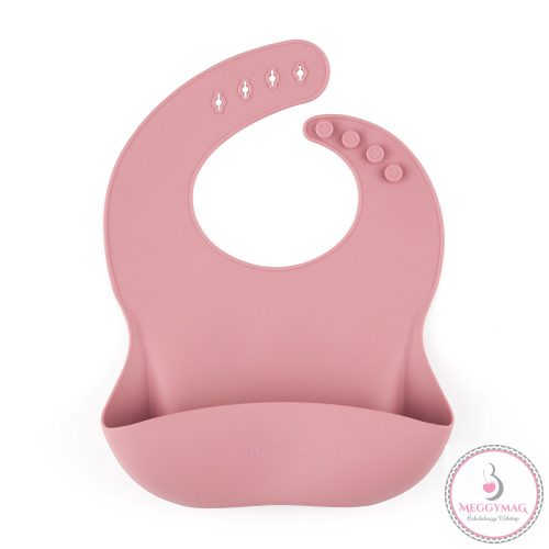 PETITE&MARS Szilikon előke Take&Match Dusty Rose 6m+