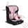 Moni SECURITY isofixes autósülés ajándék 2plüss+párna 76-150cm PINK 