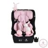 Moni SECURITY isofixes autósülés ajándék 2plüss+párna 76-150cm PINK 