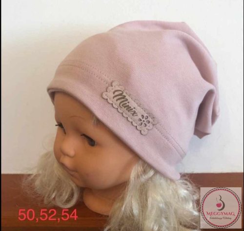 Minimanó pamut sapka - 50 cm