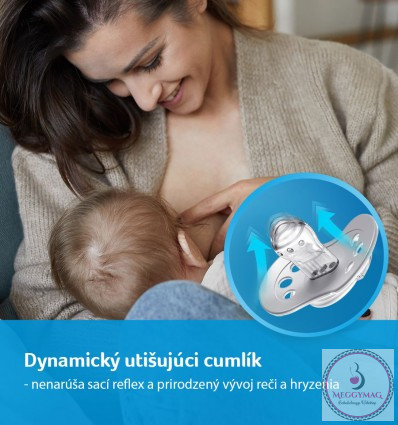 Lovi Dinamikus nyugtató cumi Hey Boy 3-6 hó 2db.
