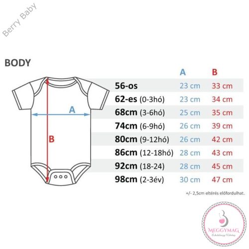Rövid ujjú body Hajó babakék 68