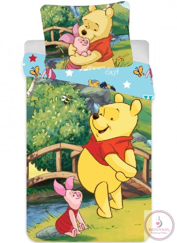 Disney Micimackó Gyerek ágyneműhuzat 90×140cm, 40×55 cm