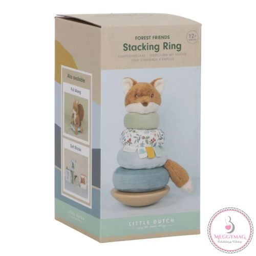 Little Dutch plüss montessori torony - Forest Friends