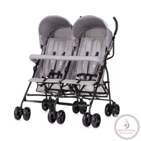 Chipolino Double Point iker babakocsi SPORT! - Cloud grey