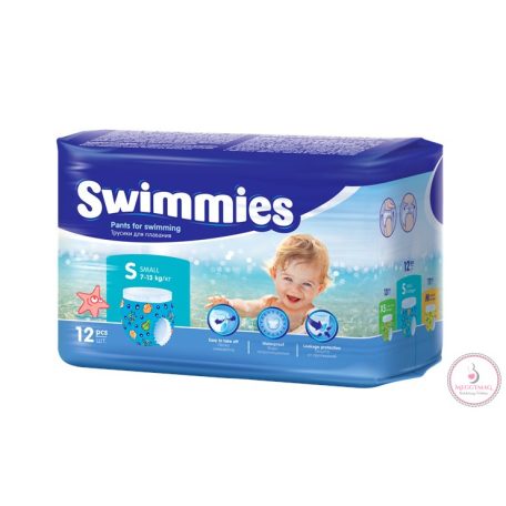 SWIMMIES Small 12 db úszópelenka 7-13kg