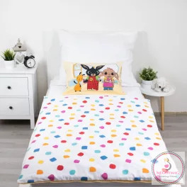 Bing Playroom gyerek, ovis ágyneműhuzat 100×135cm, 40×60 cm