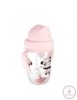 Canpol babies Cseppmentes szívószálas pohár nehezékkel Exotic Animals 270ml 6hó+ rózsaszín