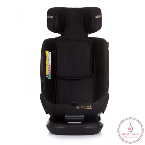 Chipolino Supreme autósülés Isofix 40-150cm - Obsidian 