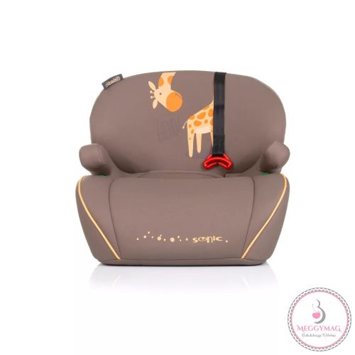 Chipolino Sonic autós ülésmagasító 125-150 cm Isofix - Giraffe