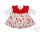 2 részes alkalmi baba ruha szett karácsonyi mintával 80-as