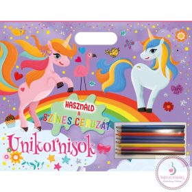 Használd a színes ceruzát - Unikornisok