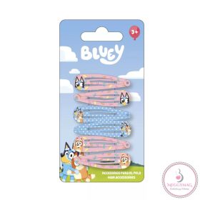 Bluey Heart hajcsat szett 6 db-os 