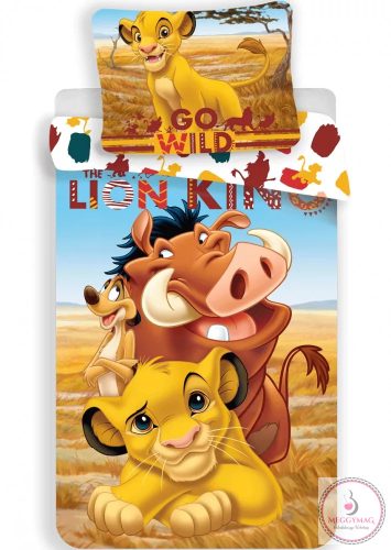 Disney Az Oroszlánkirály gyerek ágyneműhuzat 100×135cm, 40×60 cm