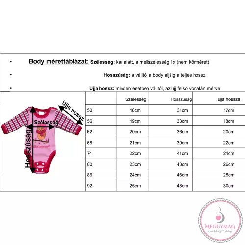 Hosszú ujjú baba body állítható mérettel - 50-56 Babakék - Teddy