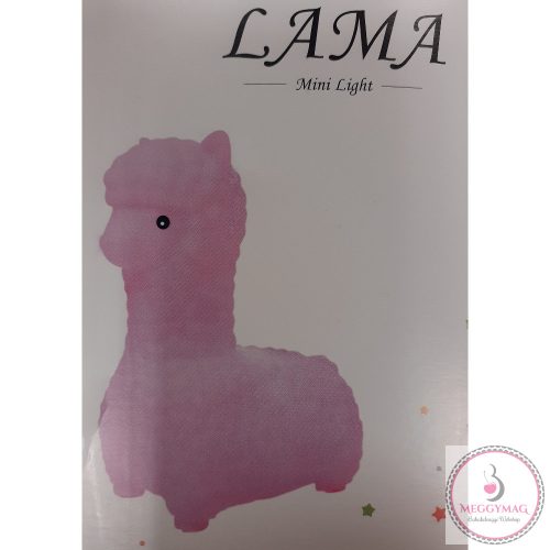 Belgal éjjeli fény Láma pink 