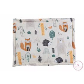 Bébi mintás kispárna 30x40 cm Erdei állatos 